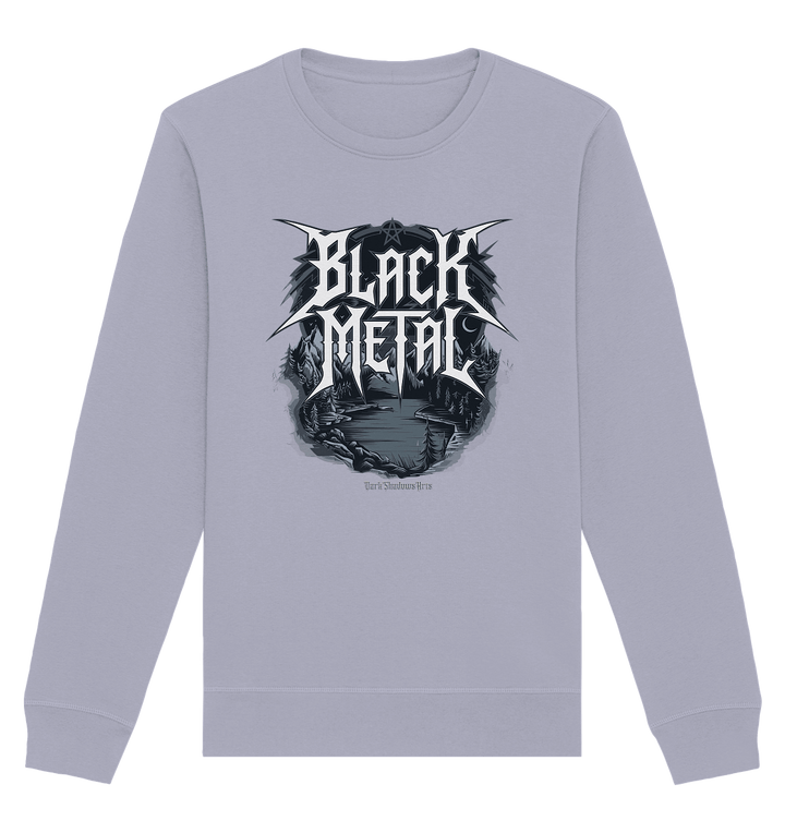 BLACK METAL – Roh, Dunkel, Unaufhaltsam - Organic Basic Unisex Sweatshirt | Sweatshirts | Dark Shadows Arts
