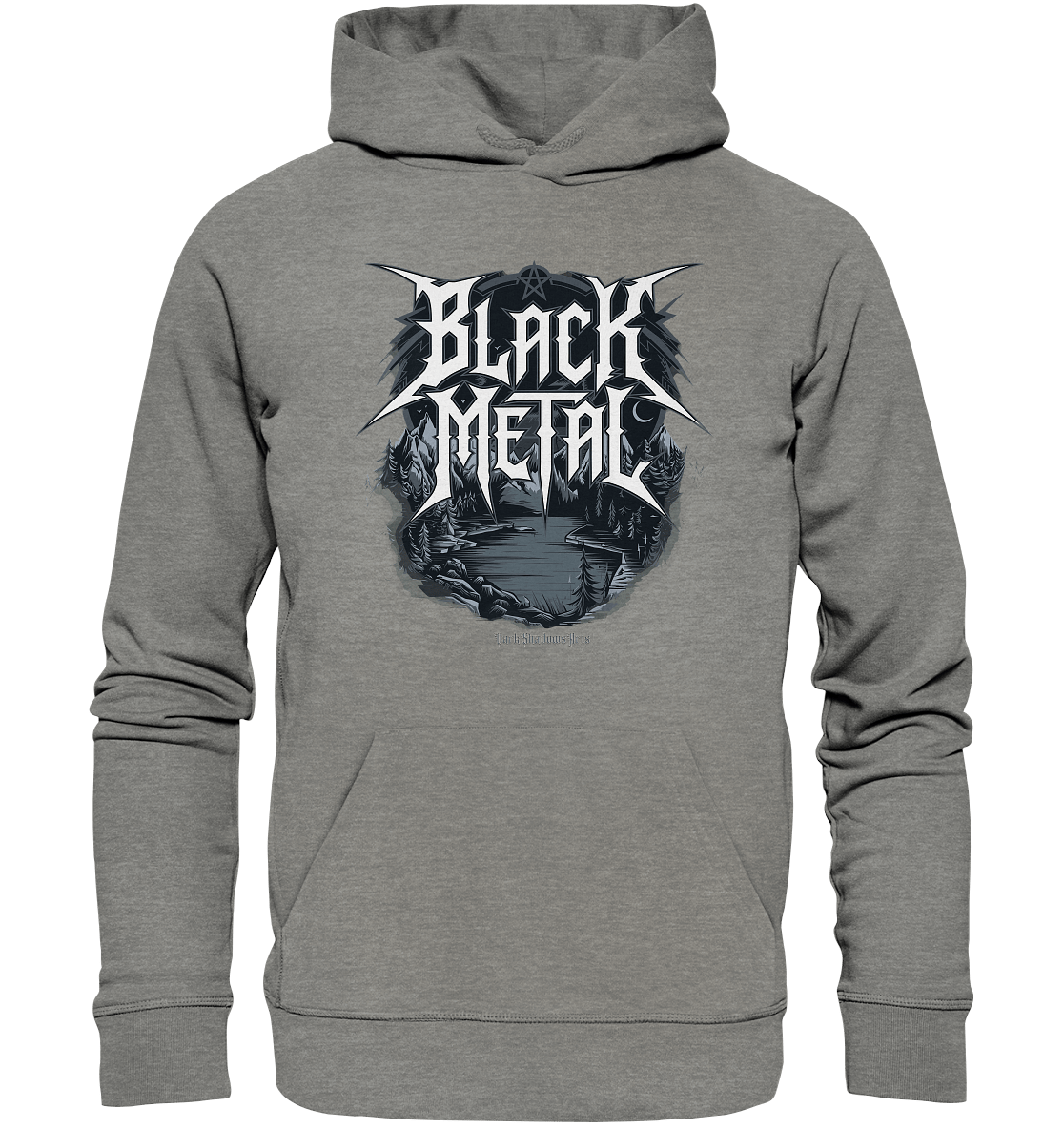 BLACK METAL – Roh, Dunkel, Unaufhaltsam - Organic Hoodie | Hoodies | Dark Shadows Arts