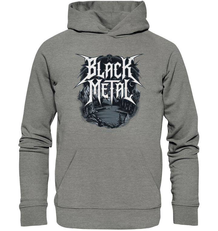 BLACK METAL – Roh, Dunkel, Unaufhaltsam - Organic Hoodie | Hoodies | Dark Shadows Arts
