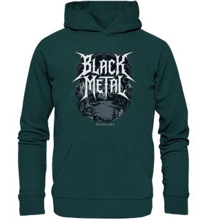 BLACK METAL – Roh, Dunkel, Unaufhaltsam - Organic Hoodie | Hoodies | Dark Shadows Arts
