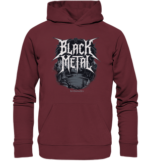 BLACK METAL – Roh, Dunkel, Unaufhaltsam - Organic Hoodie | Hoodies | Dark Shadows Arts