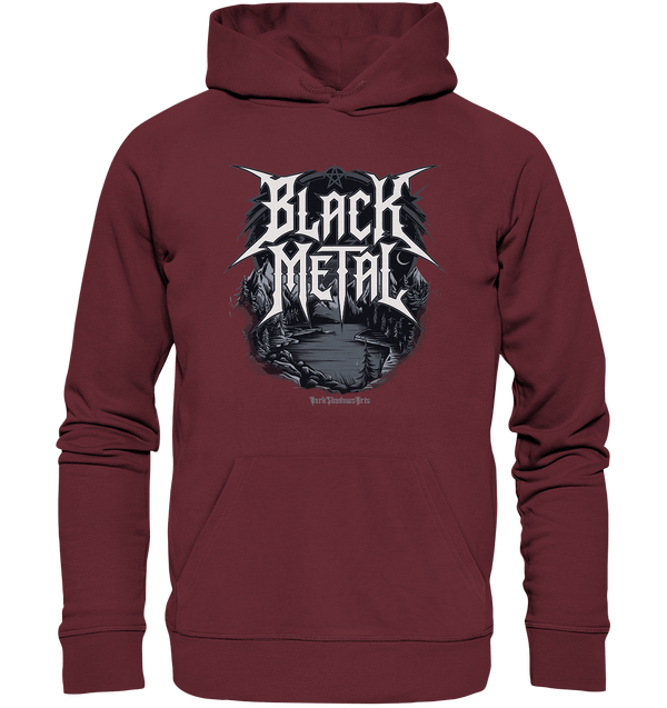 BLACK METAL – Roh, Dunkel, Unaufhaltsam - Organic Hoodie | Hoodies | Dark Shadows Arts