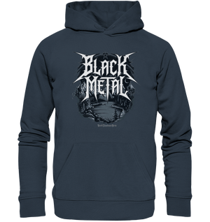 BLACK METAL – Roh, Dunkel, Unaufhaltsam - Organic Hoodie | Hoodies | Dark Shadows Arts