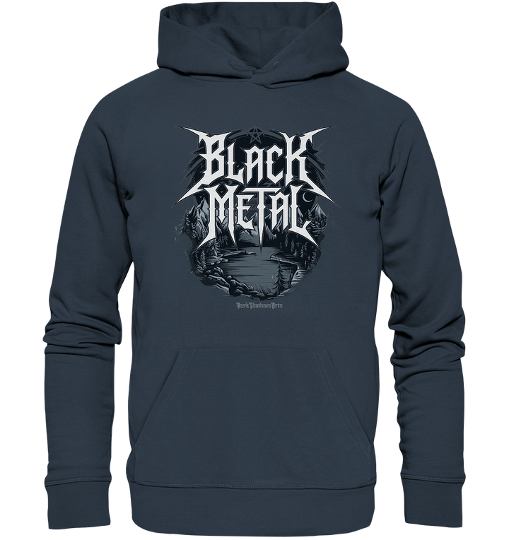 BLACK METAL – Roh, Dunkel, Unaufhaltsam - Organic Hoodie | Hoodies | Dark Shadows Arts