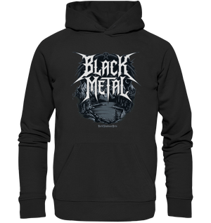 BLACK METAL – Roh, Dunkel, Unaufhaltsam - Organic Hoodie | Hoodies | Dark Shadows Arts