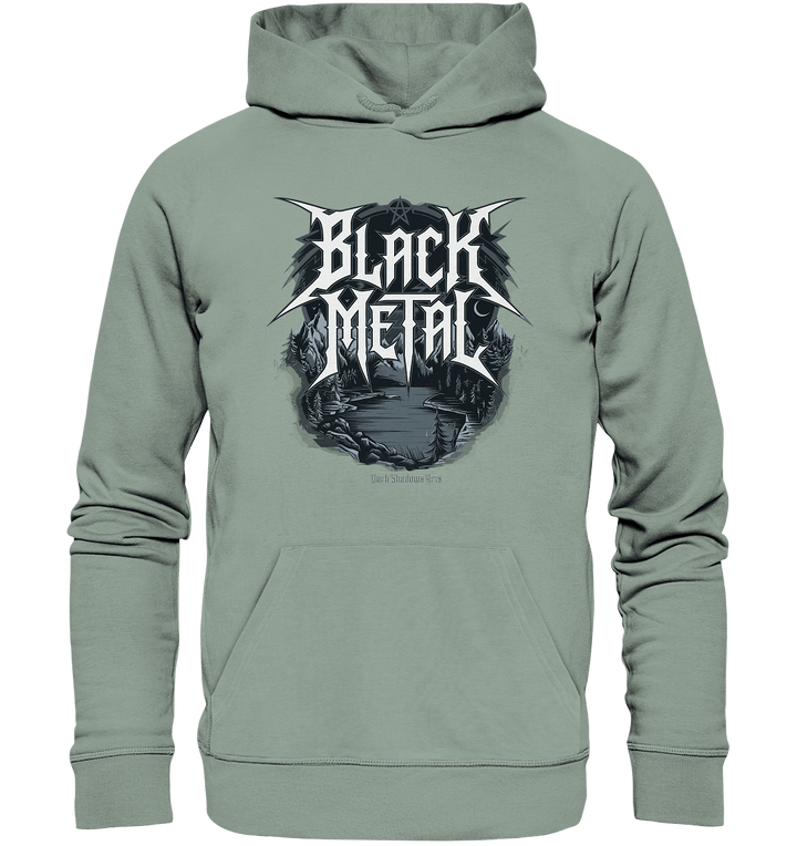 BLACK METAL – Roh, Dunkel, Unaufhaltsam - Organic Hoodie | Hoodies | Dark Shadows Arts