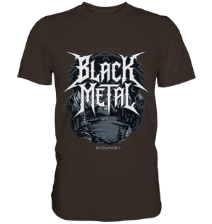 BLACK METAL – Roh, Dunkel, Unaufhaltsam - Premium Shirt | Unisex - Shirts | Dark Shadows Arts