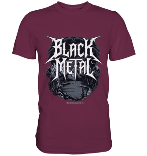 BLACK METAL – Roh, Dunkel, Unaufhaltsam - Premium Shirt | Unisex - Shirts | Dark Shadows Arts
