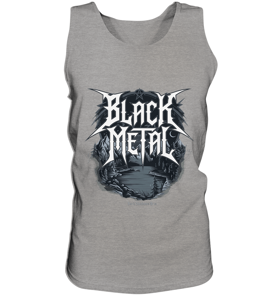 BLACK METAL – Roh, Dunkel, Unaufhaltsam - Relaxed Tank Top | Tank - Tops | Dark Shadows Arts