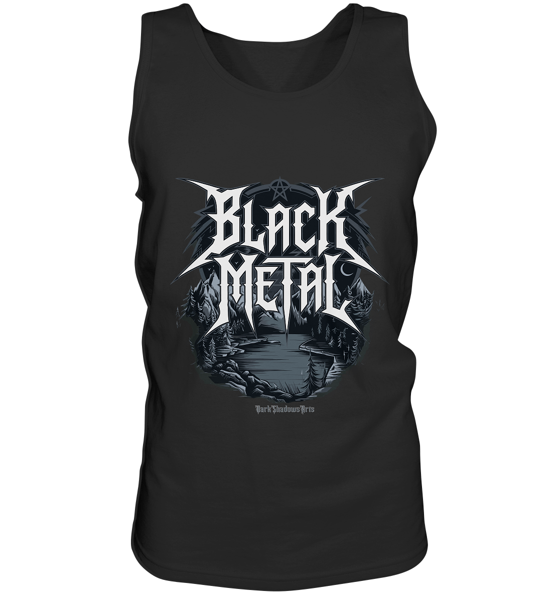 BLACK METAL – Roh, Dunkel, Unaufhaltsam - Relaxed Tank Top | Tank - Tops | Dark Shadows Arts