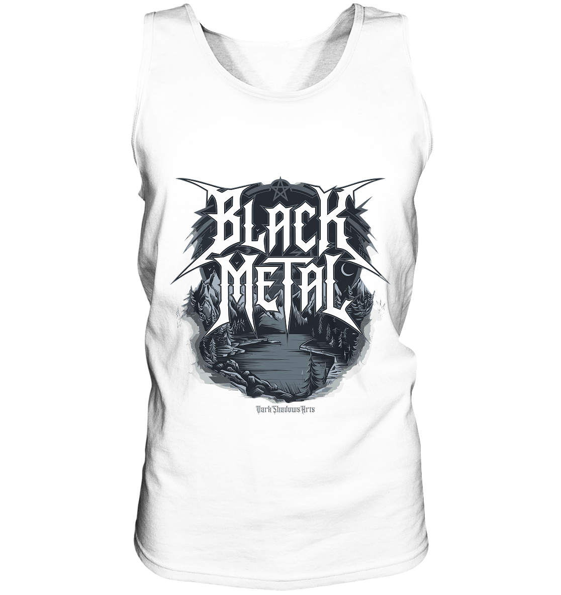 BLACK METAL – Roh, Dunkel, Unaufhaltsam - Relaxed Tank Top | Tank - Tops | Dark Shadows Arts
