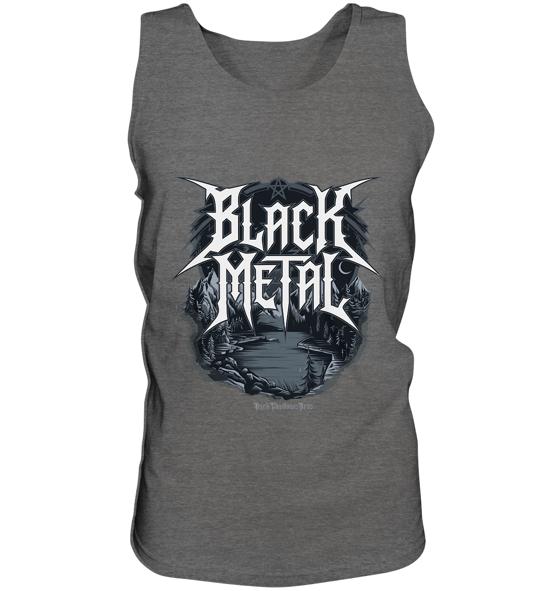 BLACK METAL – Roh, Dunkel, Unaufhaltsam - Relaxed Tank Top | Tank - Tops | Dark Shadows Arts