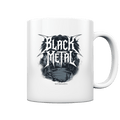 BLACK METAL – Roh, Dunkel, Unaufhaltsam - Tasse glossy | Trinkgefäße | Dark Shadows Arts