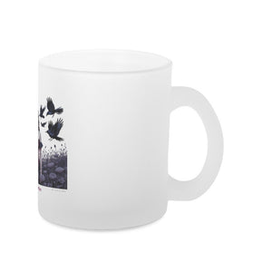 Black Rose Sorrow_ Blutige Träne & Rabenliebe - Glas - Tasse satiniert | Mug | Dark Shadows Arts