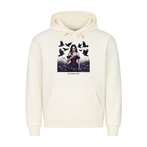 Black Rose Sorrow_ Blutige Träne & Rabenliebe - HigherBlanks Premium Hoodie | Hoodie | Dark Shadows Arts