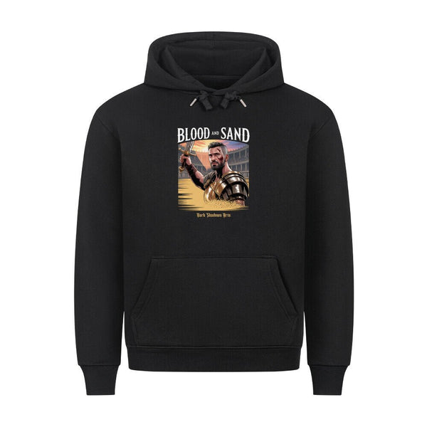 Blood and Sand_ Gladiator des Schicksals - HigherBlanks Premium Hoodie | Hoodie | Dark Shadows Arts