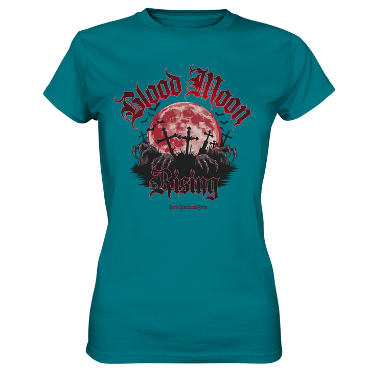 Blood Moon - Ladies Premium Shirt | Lady - Shirts | Dark Shadows Arts
