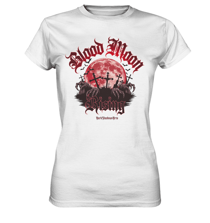 Blood Moon - Ladies Premium Shirt | Lady - Shirts | Dark Shadows Arts