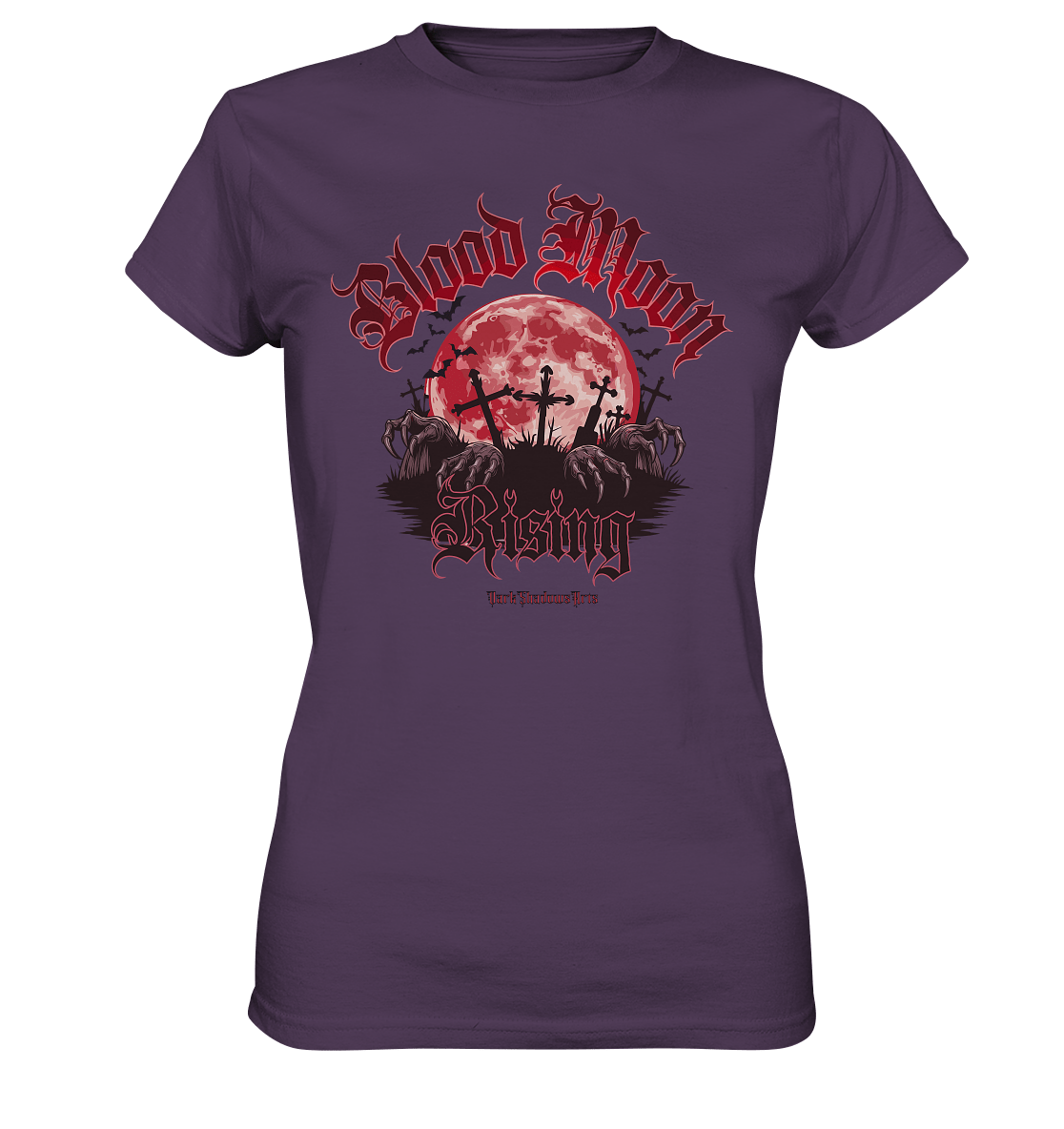 Blood Moon - Ladies Premium Shirt | Lady - Shirts | Dark Shadows Arts