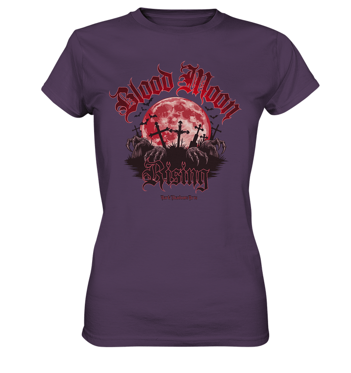 Blood Moon - Ladies Premium Shirt | Lady - Shirts | Dark Shadows Arts