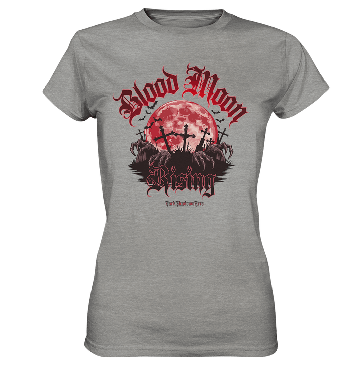 Blood Moon - Ladies Premium Shirt | Lady - Shirts | Dark Shadows Arts