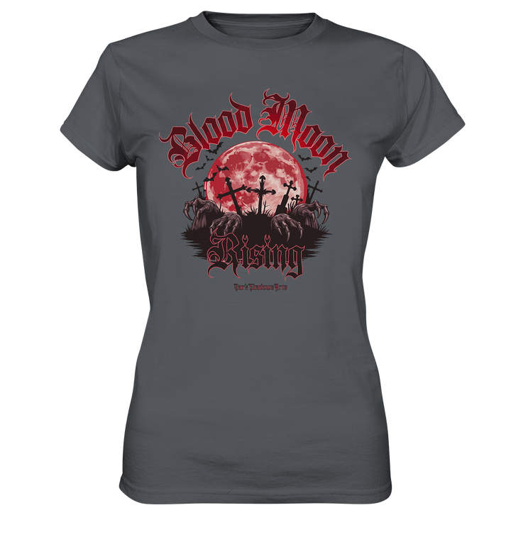 Blood Moon - Ladies Premium Shirt | Lady - Shirts | Dark Shadows Arts