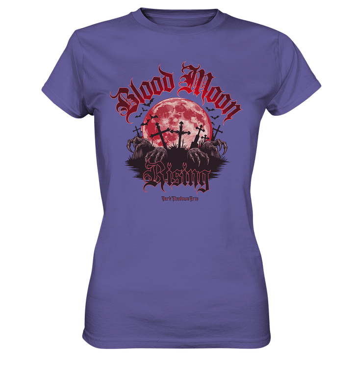 Blood Moon - Ladies Premium Shirt | Lady - Shirts | Dark Shadows Arts