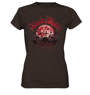 Blood Moon - Ladies Premium Shirt | Lady - Shirts | Dark Shadows Arts