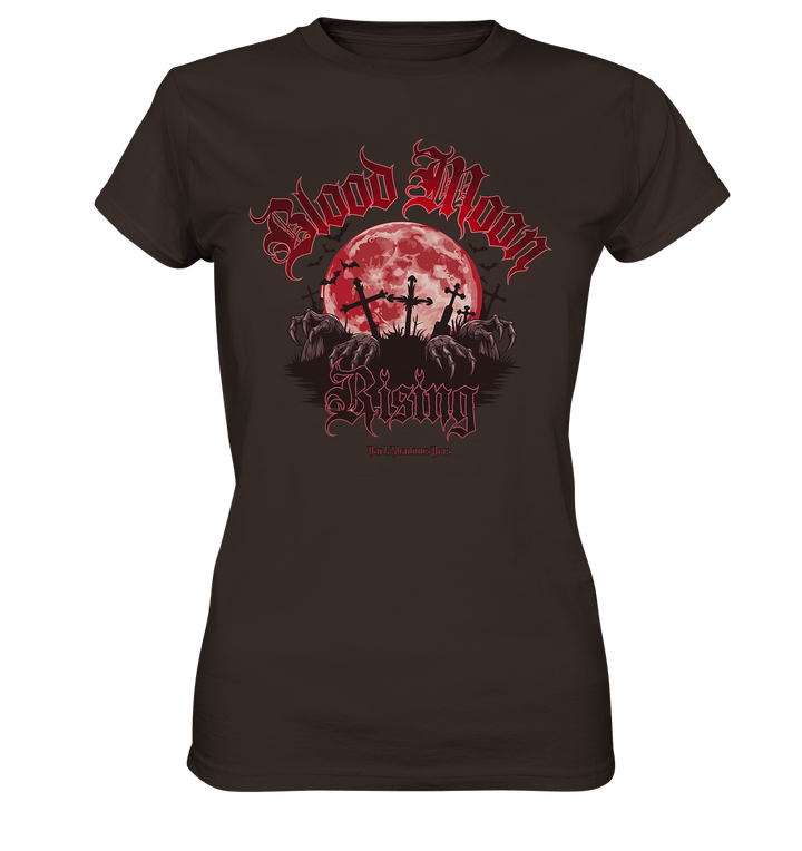 Blood Moon - Ladies Premium Shirt | Lady - Shirts | Dark Shadows Arts