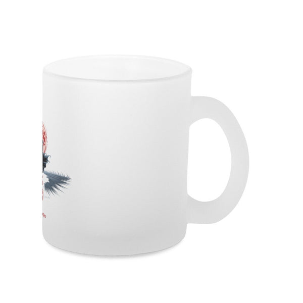 Blood Moon Path_ Schritte ins Dunkel - Glas - Tasse satiniert | Mug | Dark Shadows Arts