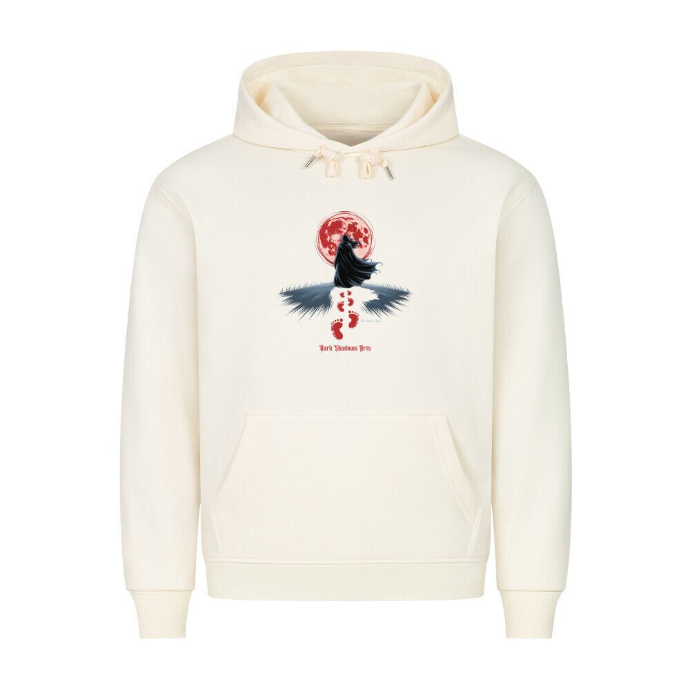 Blood Moon Path_ Schritte ins Dunkel - HigherBlanks Premium Hoodie | Hoodie | Dark Shadows Arts