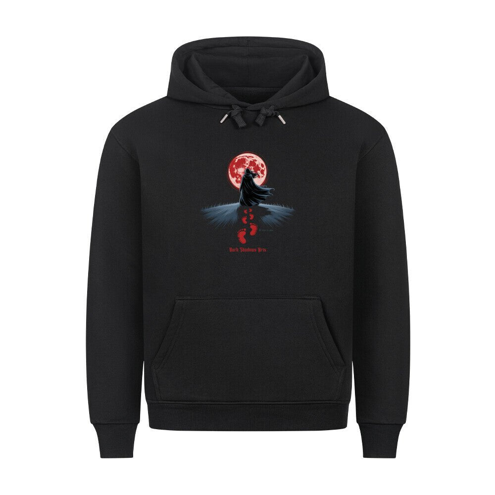 Blood Moon Path_ Schritte ins Dunkel - HigherBlanks Premium Hoodie | Hoodie | Dark Shadows Arts