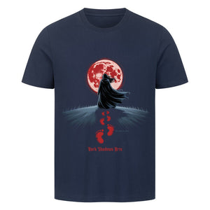 Blood Moon Path_ Schritte ins Dunkel - HigherBlanks Premium T-Shirt | T-Shirt | Dark Shadows Arts