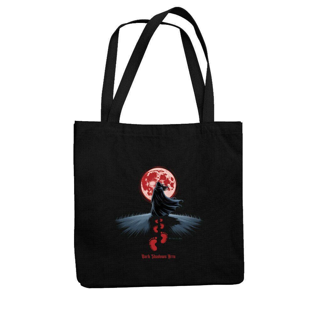 Blood Moon Path – Schritte ins Dunkel - Jutebeutel | Bag | Dark Shadows Arts