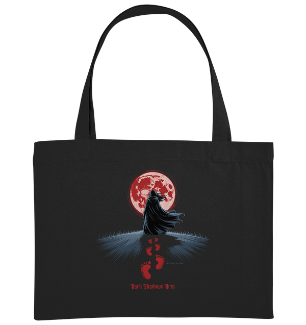 Blood Moon Path – Schritte ins Dunkel - Organic Shopping - Bag - Organic Shopping - Bag | Taschen | Dark Shadows Arts