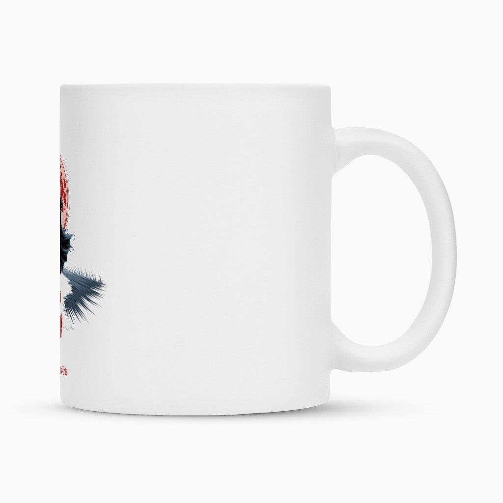 Blood Moon Path_ Schritte ins Dunkel - Tasse | Mug | Dark Shadows Arts