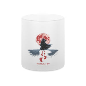 Blood Moon Path_ Schritte ins Dunkel - Teelichthalter satiniert | Mug | Dark Shadows Arts