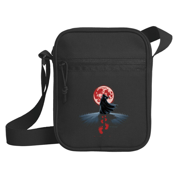 Blood Moon Path_ Schritte ins Dunkel - Umhängetasche | SportTShirt | Dark Shadows Arts