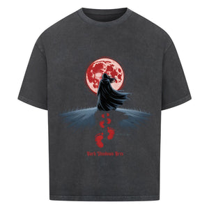 Blood Moon Path_ Schritte ins Dunkel - VACANCY Oversized Shirt | T-Shirt | Dark Shadows Arts