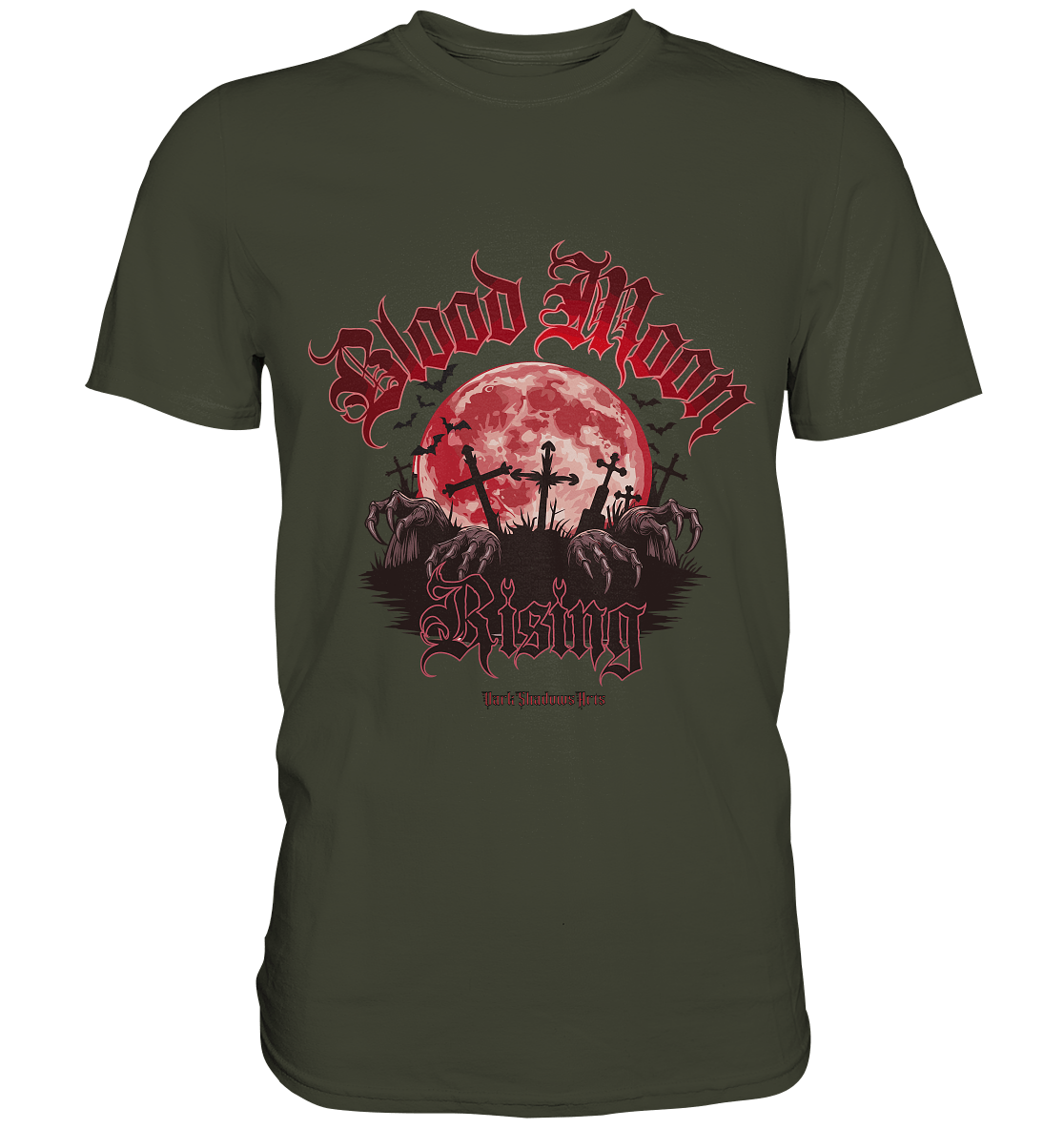 Blood Moon - Premium Shirt | Unisex - Shirts | Dark Shadows Arts