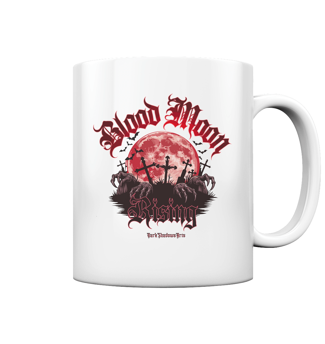 Blood Moon - Tasse glossy | Trinkgefäße | Dark Shadows Arts
