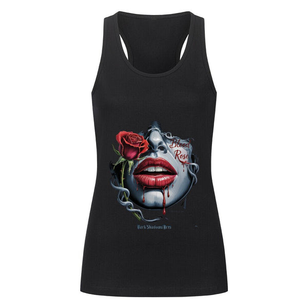 Blood Rose – Lippen voller Sehnsucht - Classic Tanktop Women | T-Shirt | Dark Shadows Arts