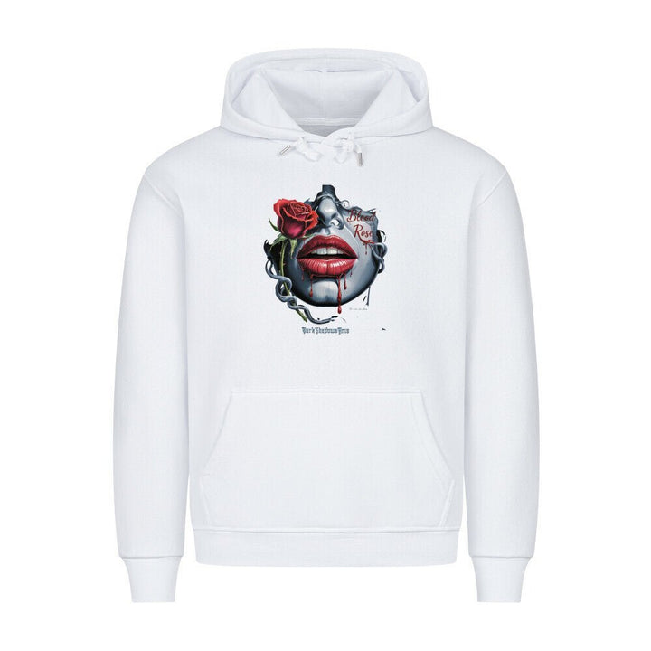 Blood Rose – Lippen voller Sehnsucht - HigherBlanks Premium Hoodie | Hoodie | Dark Shadows Arts