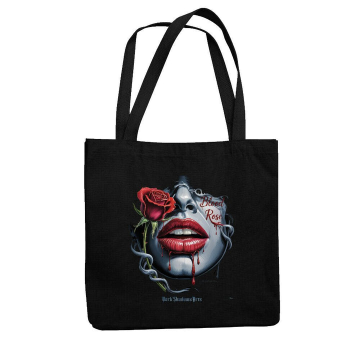 Blood Rose – Lippen voller Sehnsucht - Jutebeutel | Bag | Dark Shadows Arts