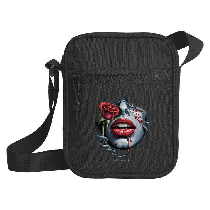 Blood Rose – Lippen voller Sehnsucht - Umhängetasche | SportTShirt | Dark Shadows Arts