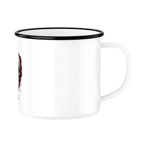 Blood Roses - Emaille Tasse | Mug | Dark Shadows Arts