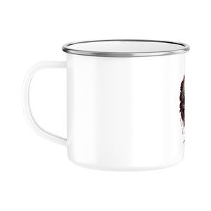 Blood Roses - Emaille Tasse | Mug | Dark Shadows Arts