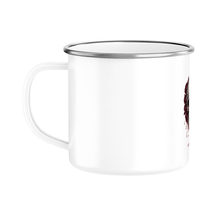 Blood Roses - Emaille Tasse | Mug | Dark Shadows Arts