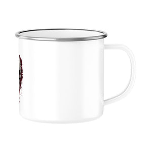 Blood Roses - Emaille Tasse | Mug | Dark Shadows Arts