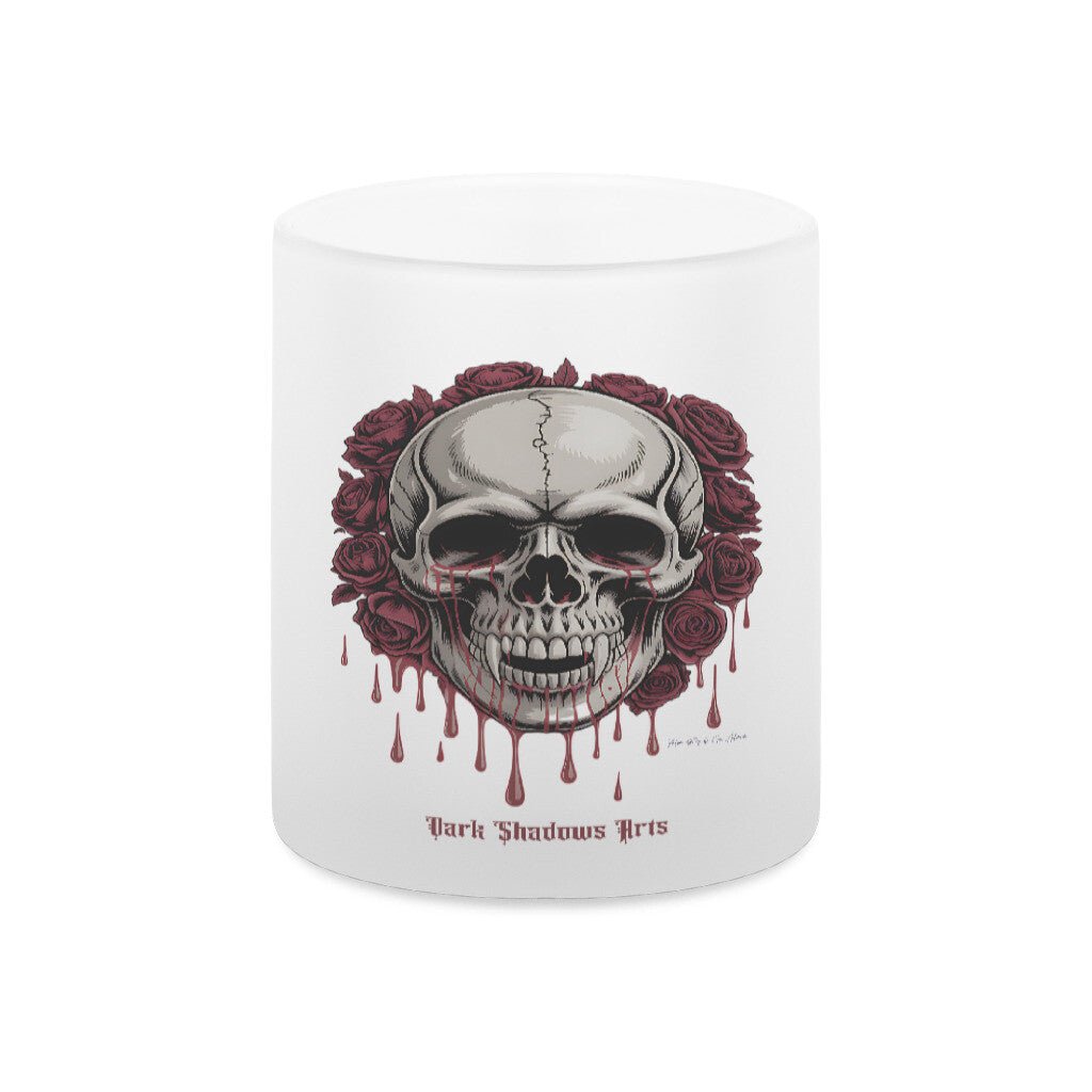 Blood Roses - Glas - Tasse satiniert | Mug | Dark Shadows Arts